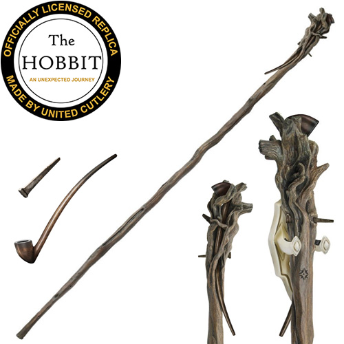 Staff of Gandalf the Wizard with Pipe
