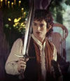 Frodo with Sting Sword