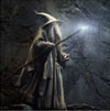 Illuminated Staff of Gandalf the Wizard