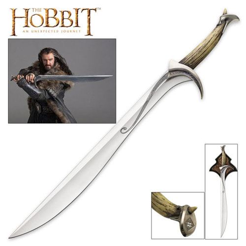 1/6 Scale Orcrist Sword The Hobbit Sword Weapon 